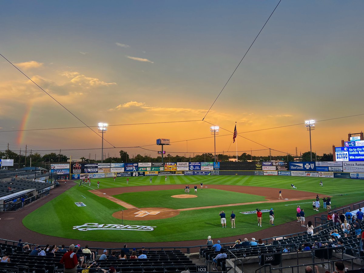 Somerset Patriots (@sompatriots) on Twitter photo As the <a href="/Yankees/">New York Yankees</a> enter a rain delay… our delay in Somerset is coming to an end!
Tune in live on <a href="/Bally__Sports/">Bally Sports Live</a> and MLB.tv for first pitch at 8:30, as <a href="/Steven_Cusumano/">Steven Cusumano</a> and <a href="/JoePuccio_/">Joe Puccio</a> have the call! As the <a href="/Yankees/">New York Yankees</a> enter a rain delay… our delay in Somerset is coming to an end!
Tune in live on <a href="/Bally__Sports/">Bally Sports Live</a> and MLB.tv for first pitch at 8:30, as <a href="/Steven_Cusumano/">Steven Cusumano</a> and <a href="/JoePuccio_/">Joe Puccio</a> have the call!