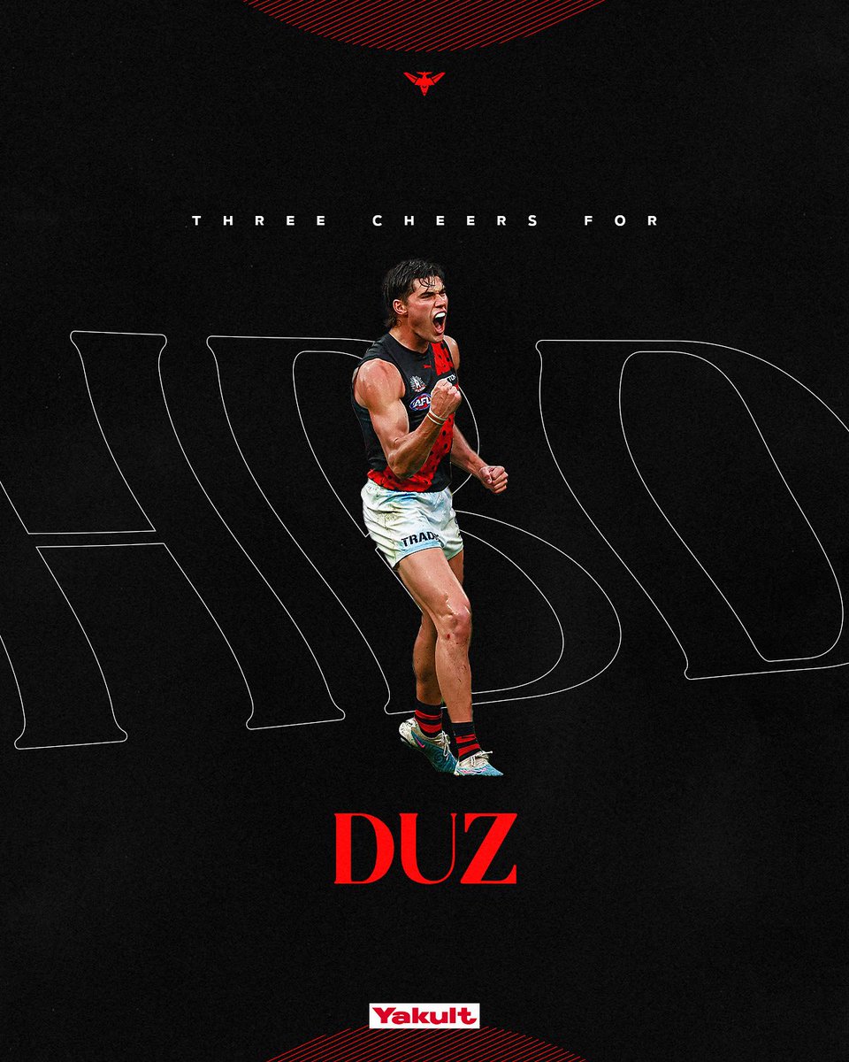 essendonfc's tweet photo. It’s a good day to be born on July 9th…

You share a birthday with Duz 😍 https://t.co/aeJP4FYAyY