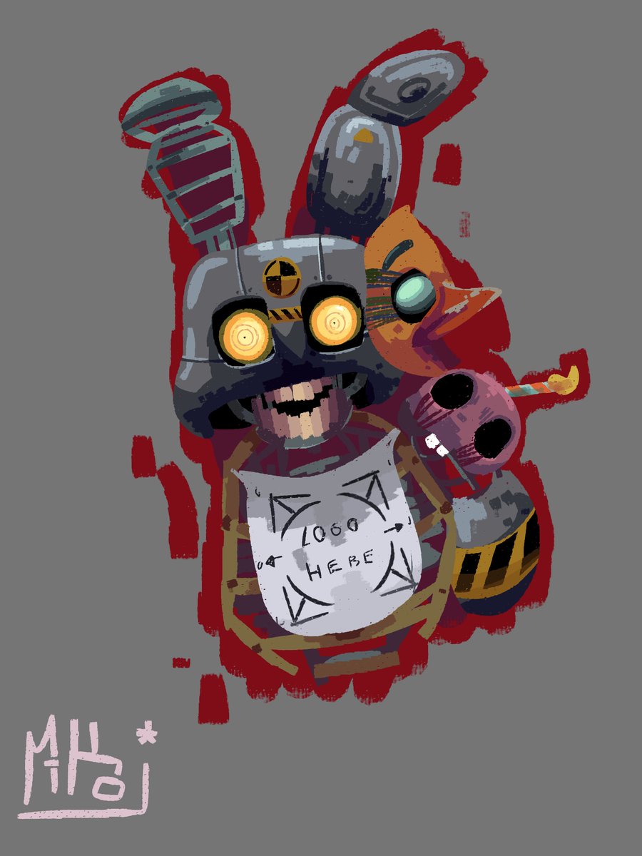 My name is miko, I draw the mimic 
#FNAF #SecretoftheMimic