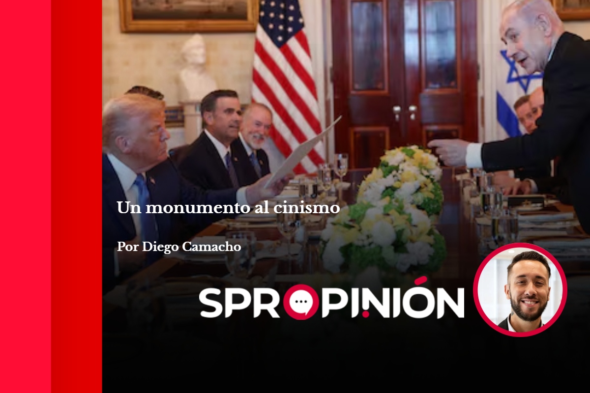 SPR Informa (@sprinforma) on Twitter photo #SPROpinión
Netanyahu propuso a Trump para el Nobel de la Paz el mismo día que anunció encerrar a 600 mil gazatíes. La nominación revela cinismo e hipocresía ante la tragedia palestina y la impunidad israelí.
“Un monumento al cinismo” por <a href="/Diegoamauryc/">Diego Camacho Larrea</a>.
sprinforma.mx/ver/opinion/un… #SPROpinión
Netanyahu propuso a Trump para el Nobel de la Paz el mismo día que anunció encerrar a 600 mil gazatíes. La nominación revela cinismo e hipocresía ante la tragedia palestina y la impunidad israelí.
“Un monumento al cinismo” por <a href="/Diegoamauryc/">Diego Camacho Larrea</a>.
sprinforma.mx/ver/opinion/un…