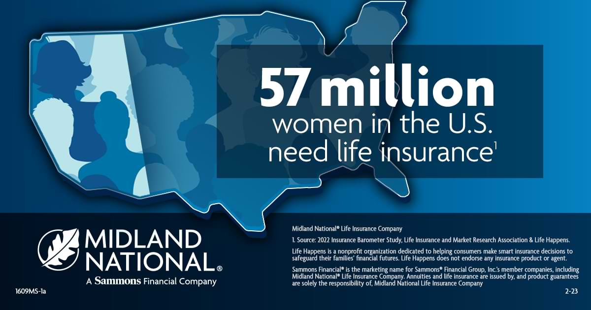 Women are less likely than men to own life insurance — but they have just as much of a need. Talk to us today about protecting your family’s future with life insurance.