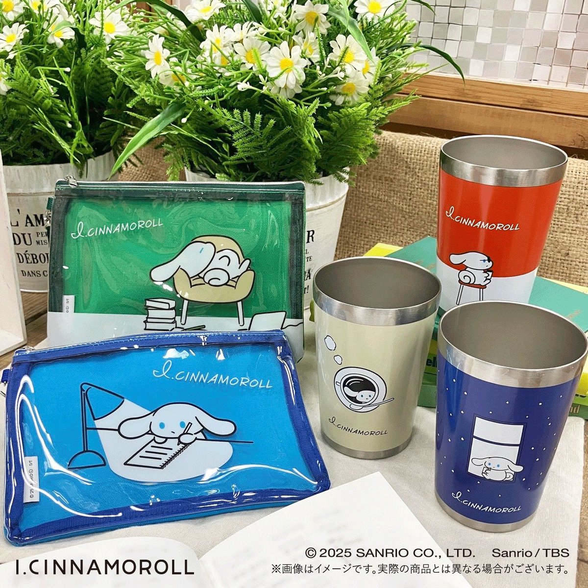 ＼\ ☀ 発売開始 ☀ /／
本日よりローソン・セブン‐イレブン（一部店舗のみ）＆セブンネットショッピング限定
#アイシナモロール のオリジナルグッズの販売開始💙✨

🌟#ローソン 限定（一部店舗のみ）
『フラットポーチ』2,420円（税込）
🔗lawson.co.jp/lab/entertainm…