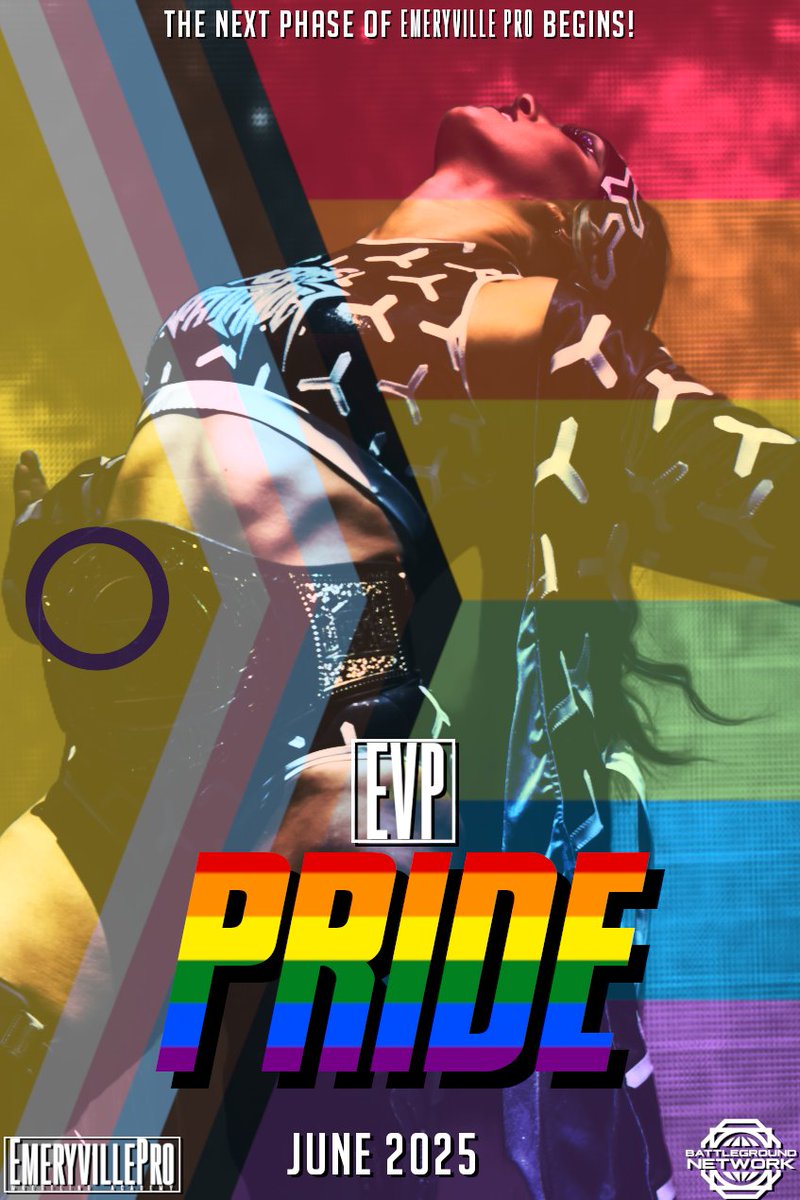 Emeryville Pro Wrestling Academy (@emeryvillepro) on Twitter photo Shocks, Twists, Submission matches and multiple huge debuts! Phase Two of Emeryville Pro begins!
EVP Pride is LIVE and ready to view on the <a href="/BattlegroundNet/">Battleground Network</a>!
docs.google.com/document/d/1yY… Shocks, Twists, Submission matches and multiple huge debuts! Phase Two of Emeryville Pro begins!
EVP Pride is LIVE and ready to view on the <a href="/BattlegroundNet/">Battleground Network</a>!
docs.google.com/document/d/1yY…