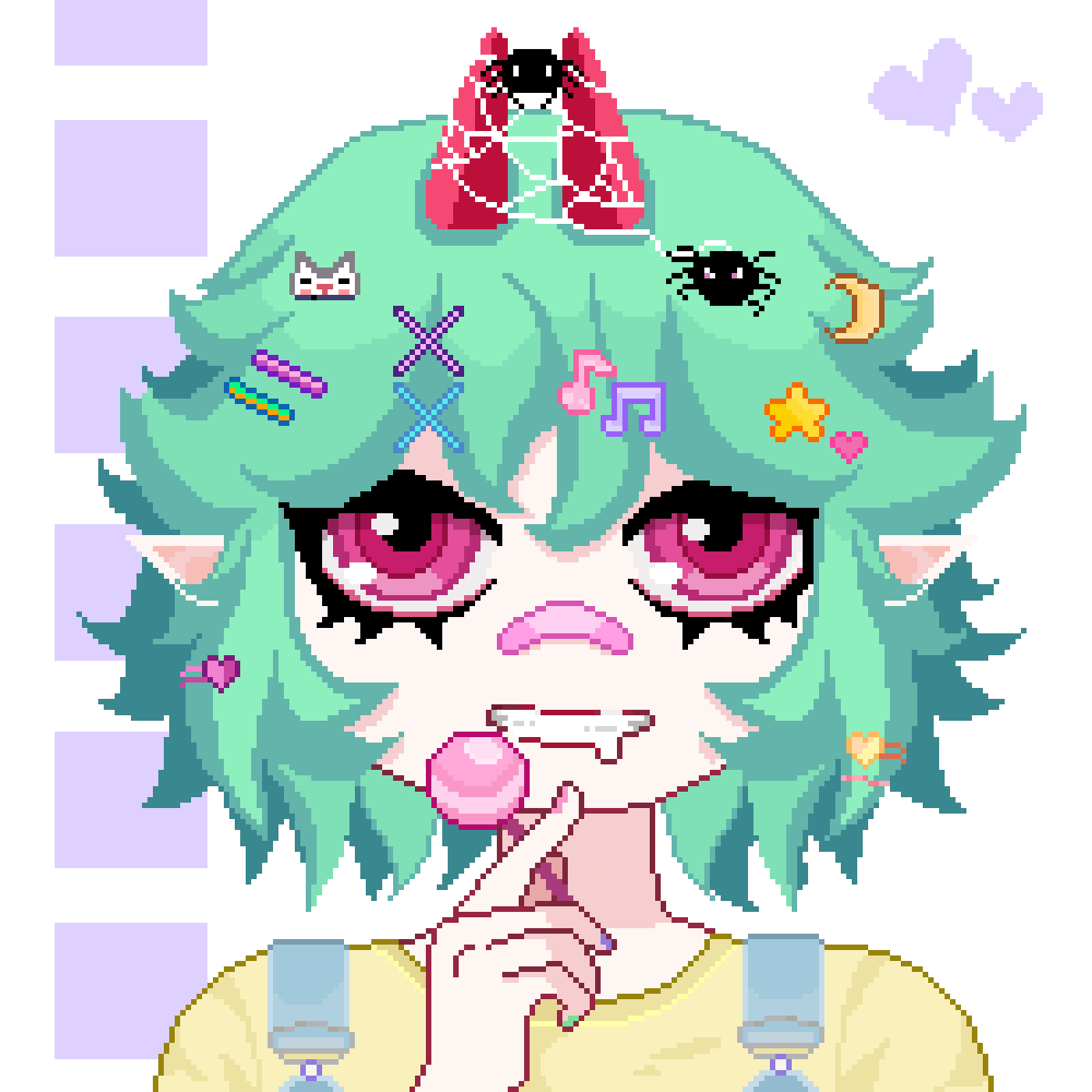 _kaopi_'s tweet photo. #PortfolioDay 

hi! I'm kaopi and I do #pixelart 🌱 https://t.co/BKPV8q24J1