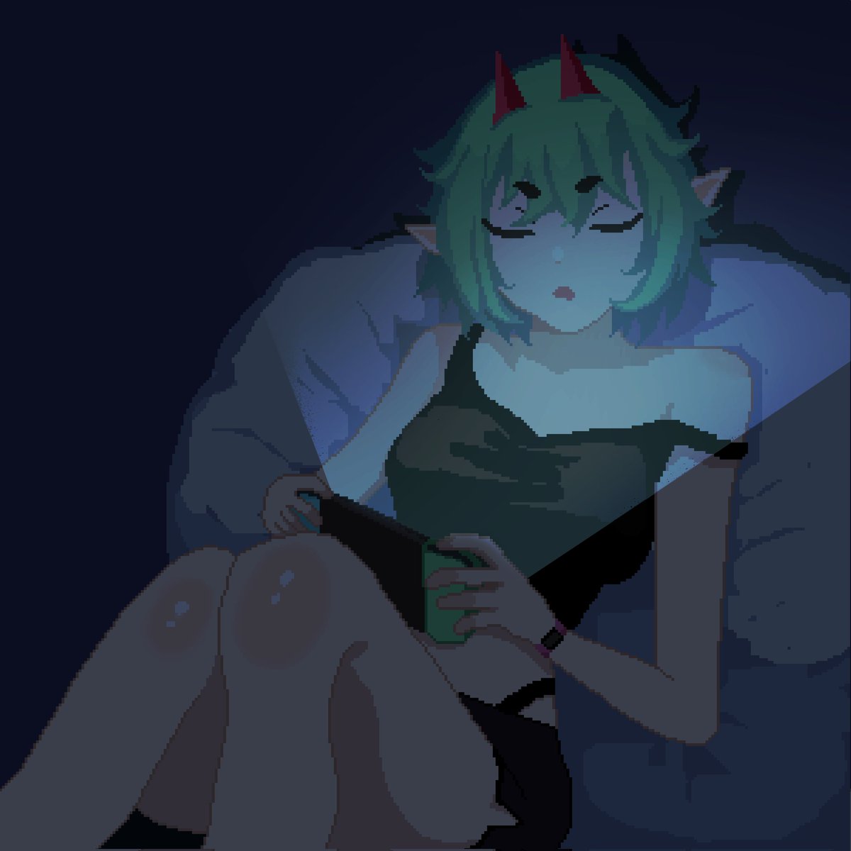_kaopi_'s tweet photo. #PortfolioDay 

hi! I'm kaopi and I do #pixelart 🌱 https://t.co/BKPV8q24J1