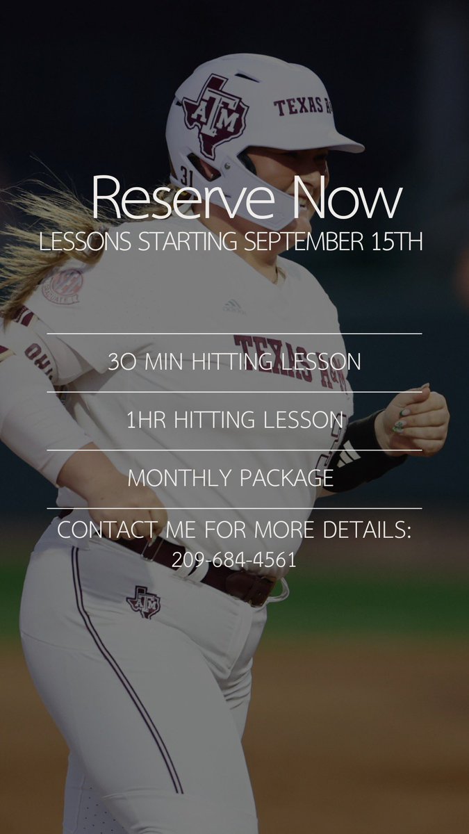 Starting Lesson! Contact me for more details 
Lessons will be in College Station, TX