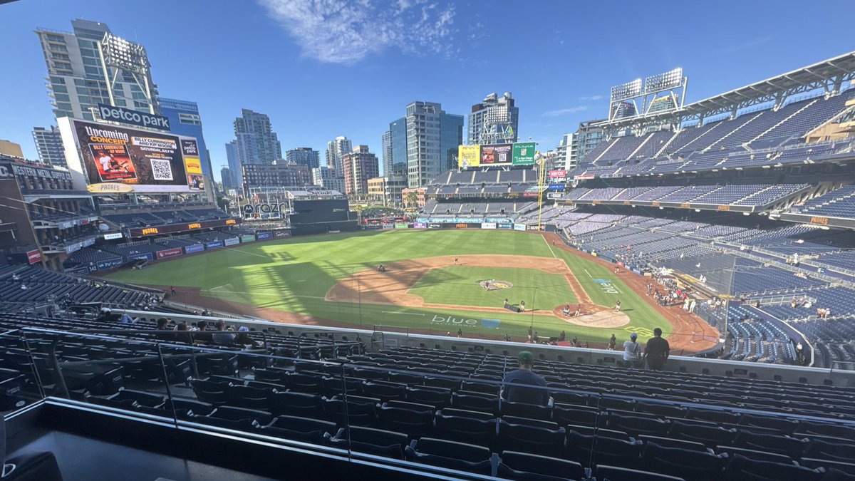 Pregame coverage from Petco Park begins at 5:40 PM on <a href="/973TheFanSD/">97.3 The Fan</a>. 

We hear from Xander Bogaerts, Jason Adam, Mike Shildt, &amp; <a href="/jesseagler/">jesse agler</a>.  

Jesse and <a href="/tonygwynnjr/">Tony Gwynn Jr.</a> have first pitch at 6:40 against the D-backs.