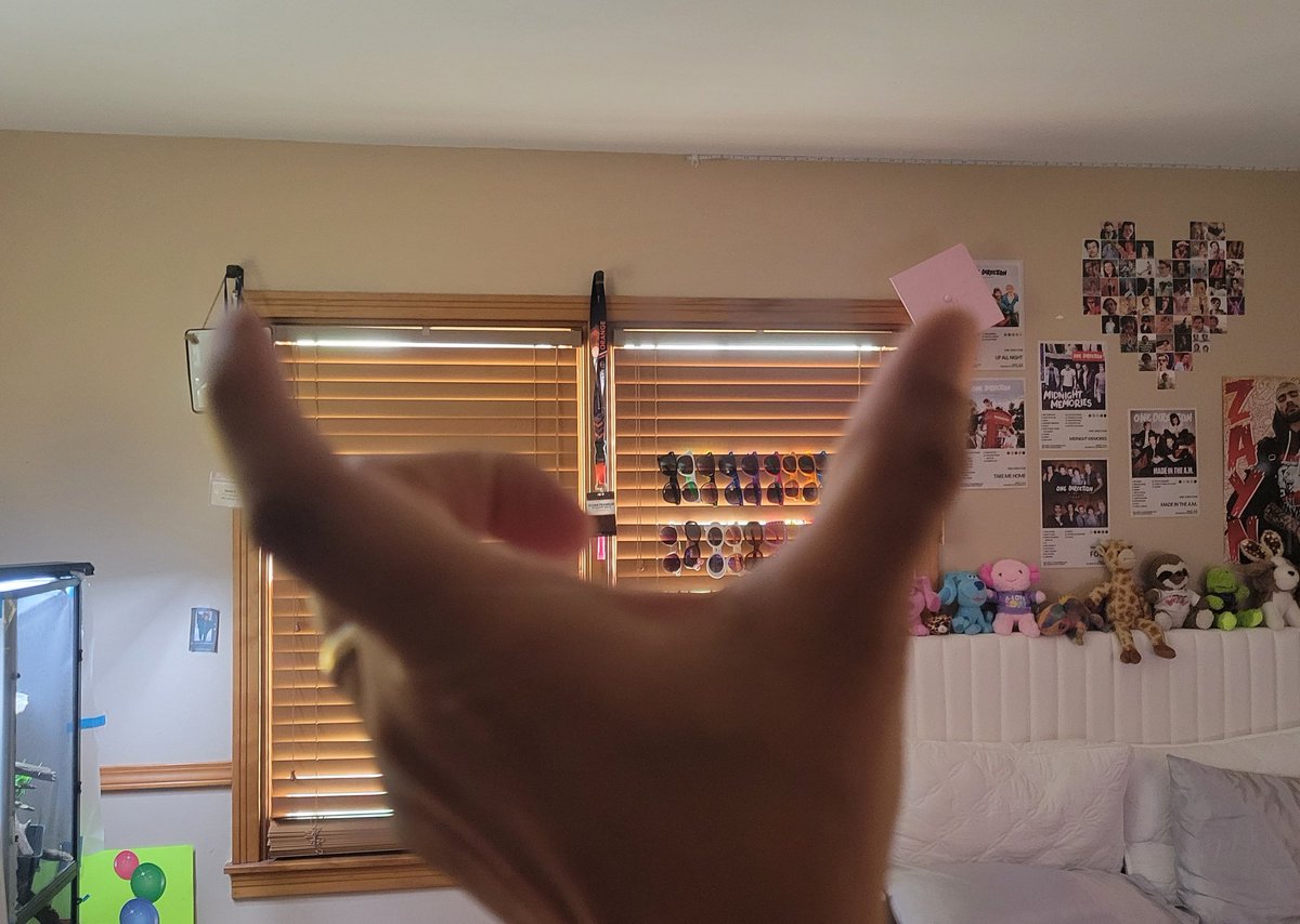 Wife was at the store and asked me to measure the window in my daughter's room...

'Bout yay big.