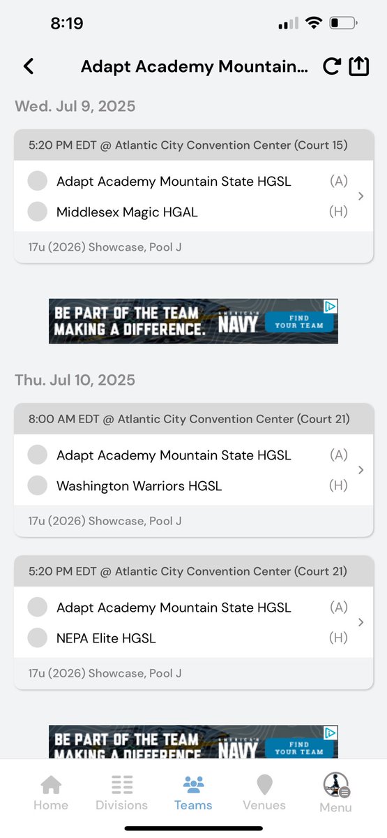 krisdoleman10's tweet image. Coaches here is my schedule for tomorrow and Thursday in Atlantic City