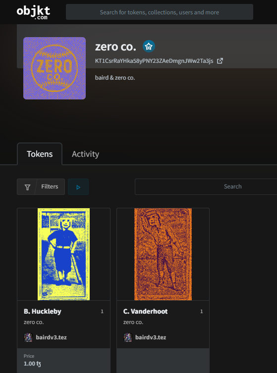baird_xyz's tweet image. What better day to kick off the first zero co. card auction than #tezostusday 

7 day auction - starts at just 1 xtz on @objktcom 

Tapping into my sports card collecting when I was younger and experimenting with #ZeroContract fully onchain @tezos