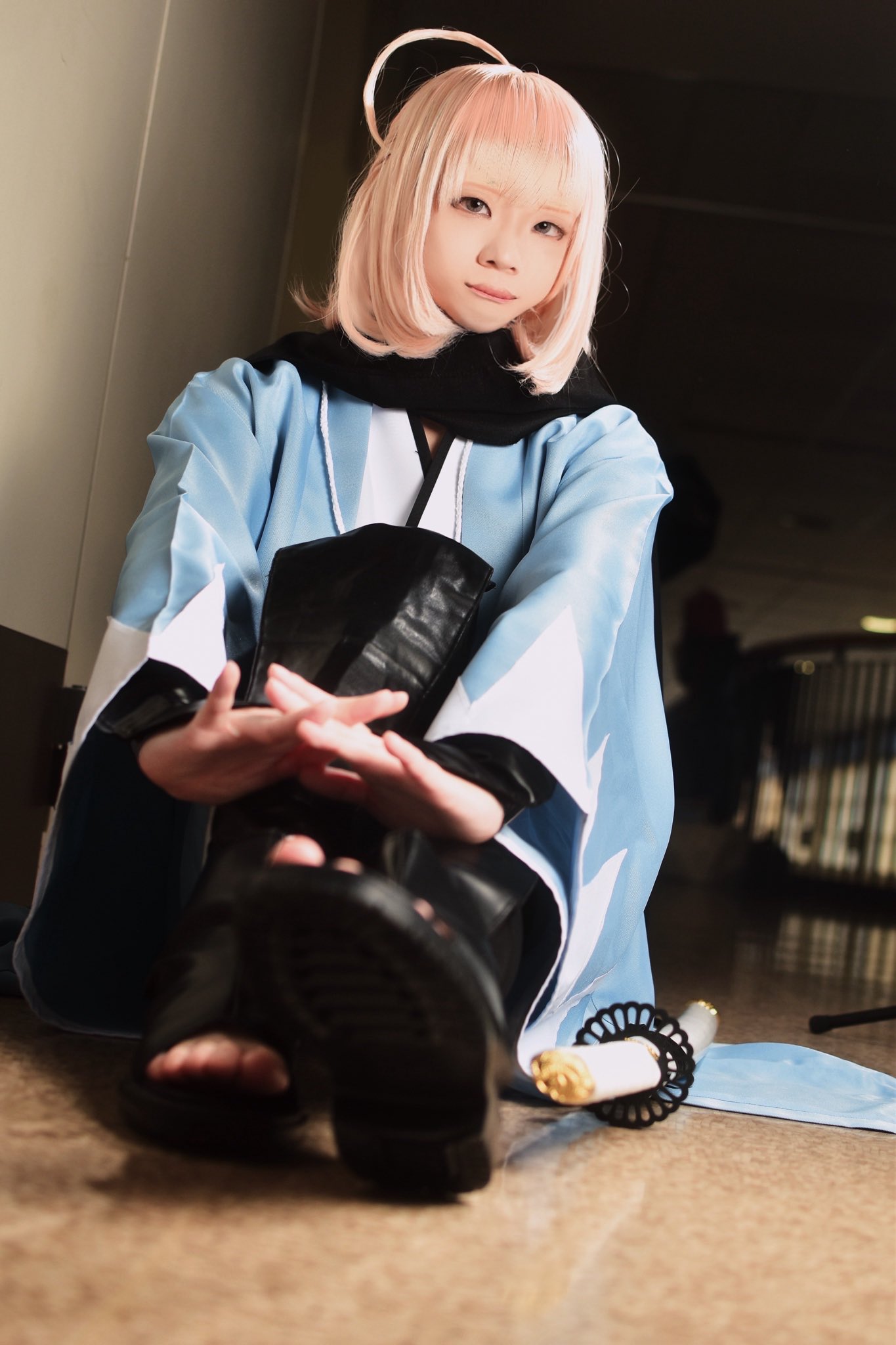 FGO 沖田　コスプレ Fate Grand Order 風 桜セイバー 桜saber 沖田総司 FGO コスプレ