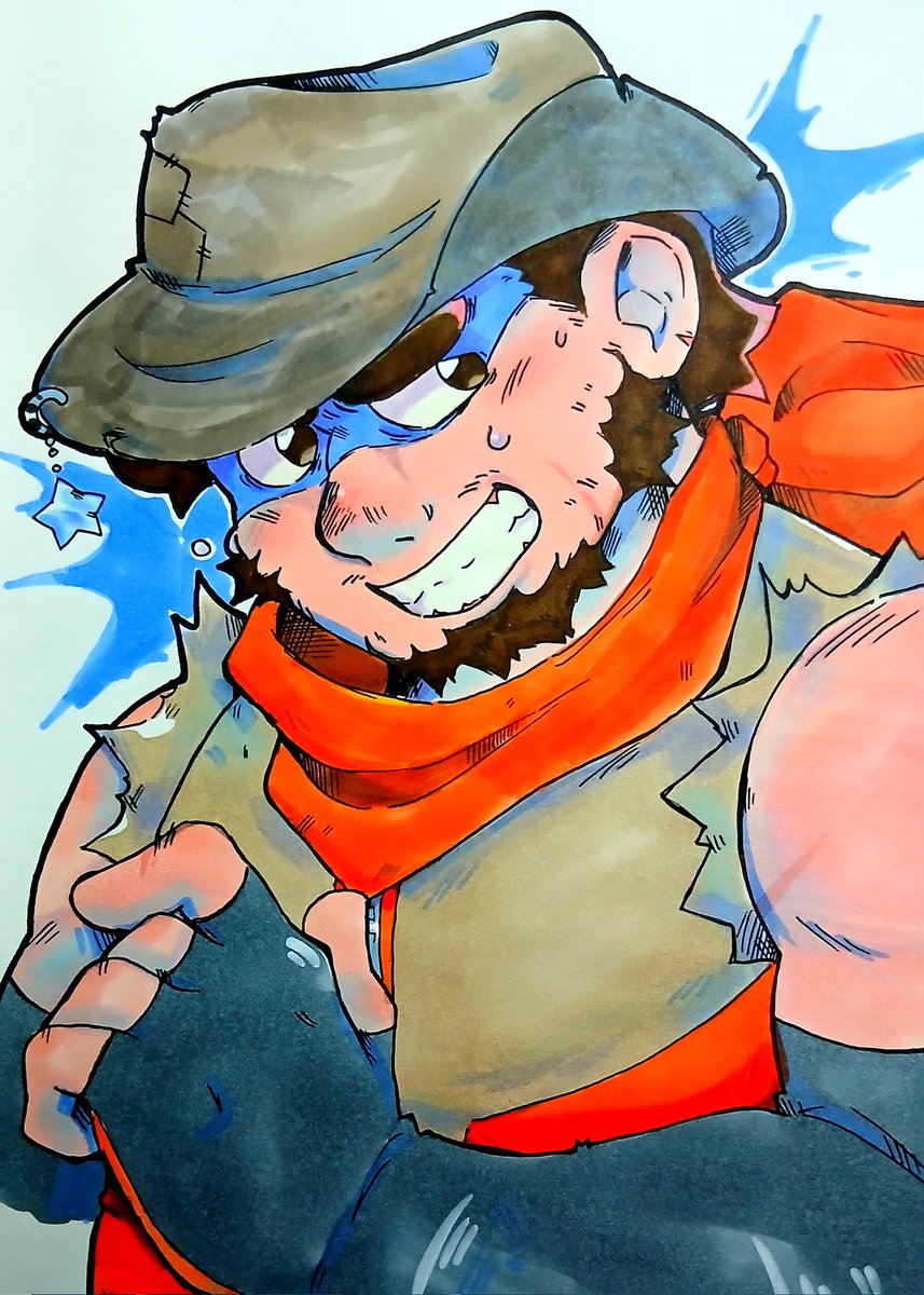 I like the result😼✨️
#art #oc #sketchbook