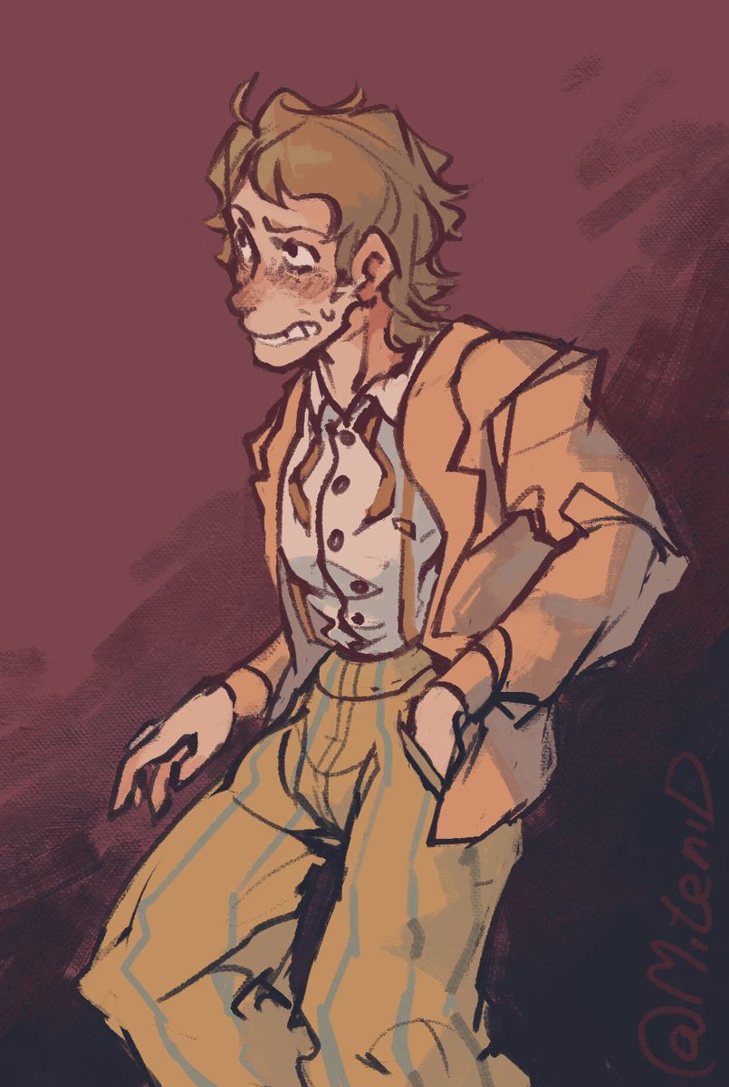 The first two attacks, because I'm unexpectedly free :)
#Artfight