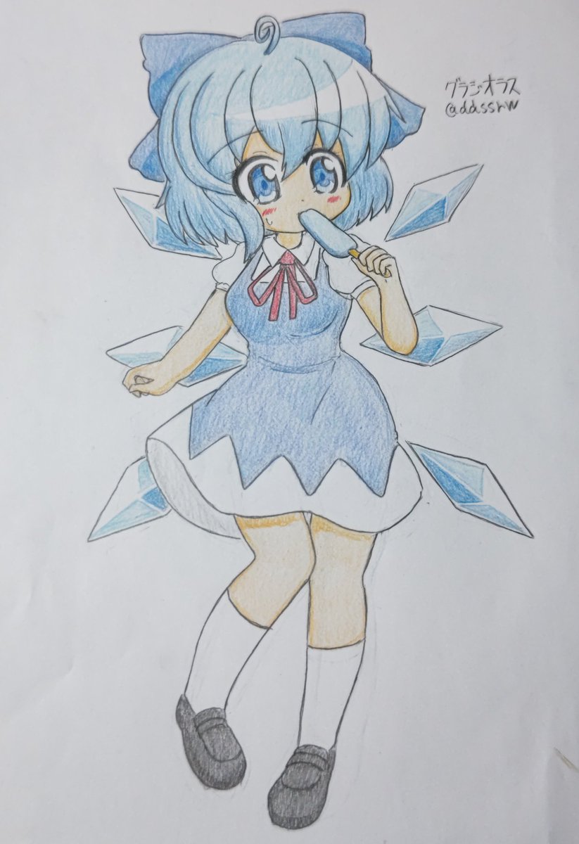 ddssrw's tweet photo. #毎月9日はチルノの日
チルノちゃん。 https://t.co/eNDIAffn5w
