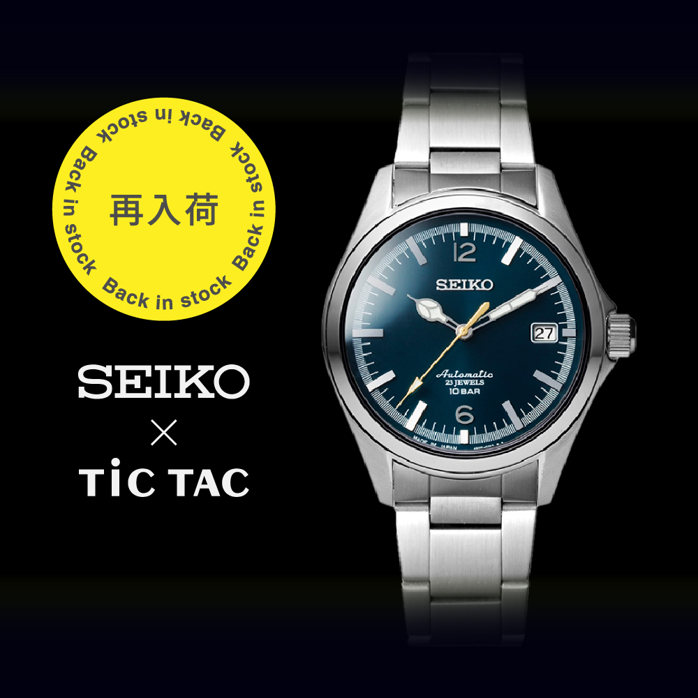再入荷のお知らせ／【SEIKO×TiCTAC】SZSB036が再入荷いたしました