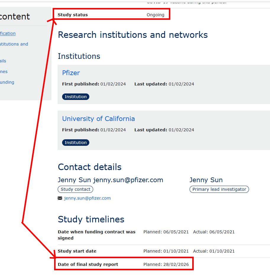 🚨ALERT: BioNTech just submitted new RMP (Risk Management Plan) version to @EMA_NEWS in order to: 

1-Revise study C4591048 (mRNA Vaccine in healthy children)

2-Remove missing information "Use in pregnancy and while breast feeding" from the list of safety concerns with removal