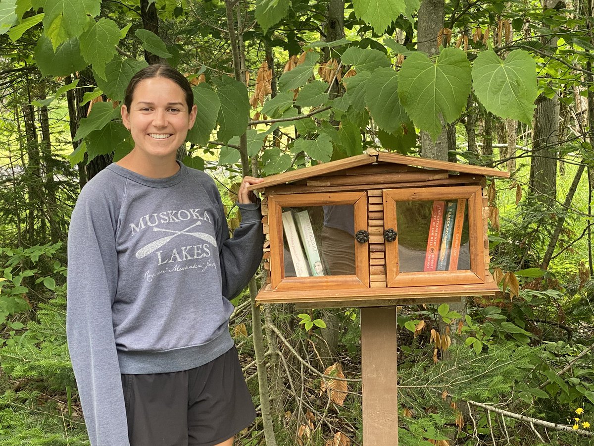amy_wesson's tweet image. Muskoka’s newest @LtlFreeLibrary. Come stop by!