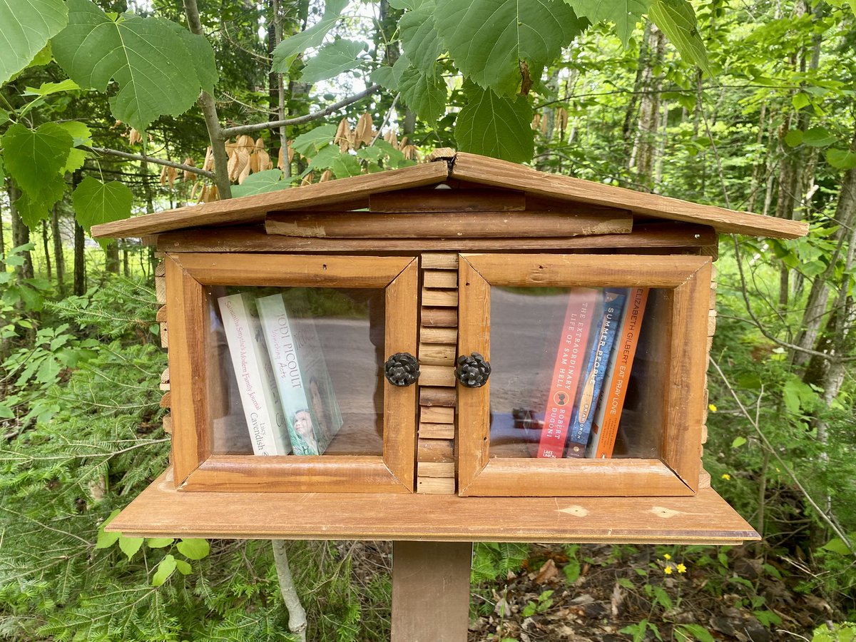 amy_wesson's tweet image. Muskoka’s newest @LtlFreeLibrary. Come stop by!