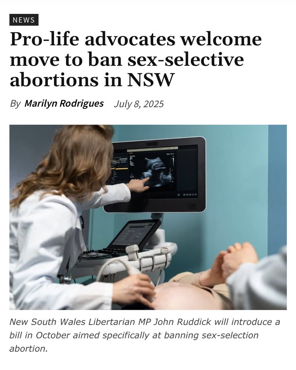 RachaelWongAus's tweet image. ‘Chief Executive Officer of Women's Forum Australia Rachael Wong said it was not the first time Australians have been presented with evidence that sex selective abortions are being undertaken in the country.
“Still nothing is being done to guard against this abhorrent practice,…