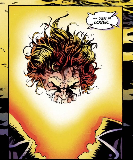 dailyjono's tweet photo. Chamber vs. Omega Red

Generation X (1994) #11 https://t.co/vyRykMHmj0