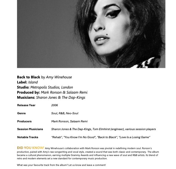 Who remembers this iconic album?