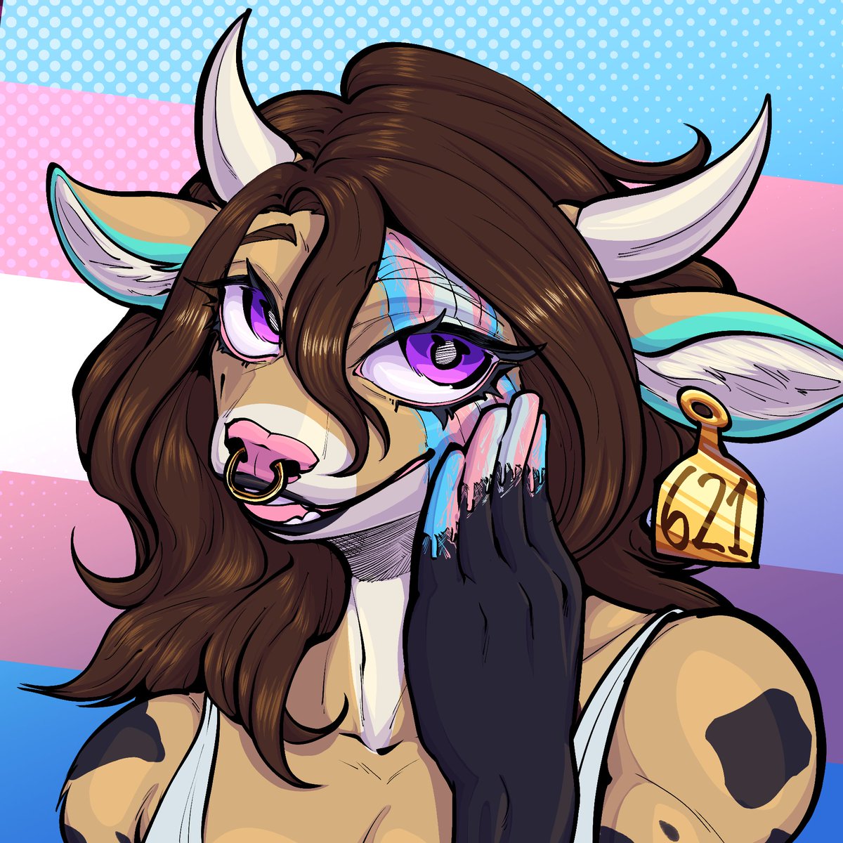 Just_Rayl's tweet image. Out of season Paint your pride YCH for @NakkaWolf!
Thanks for commissioning me!