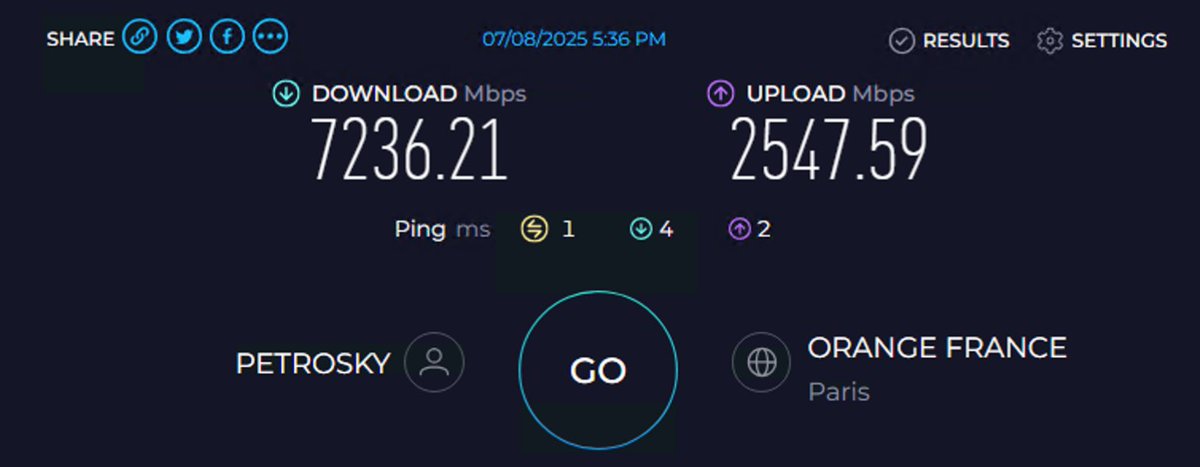 D4Vinci1's tweet image. I have just got a chance to test PetroSky&apos;s VPS and it wasn&apos;t only very fast but the internet speed was damn fast!