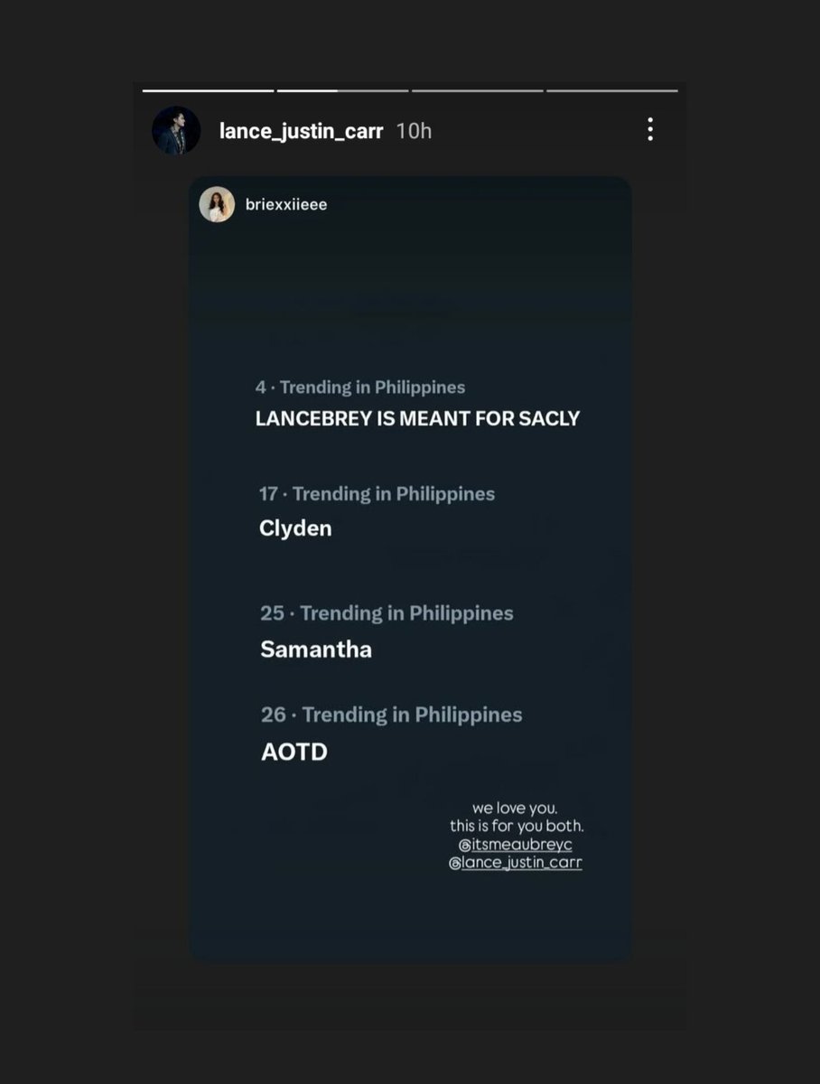 omg lance reposted my instagram story im so glad he knows they know they’re so loved by us