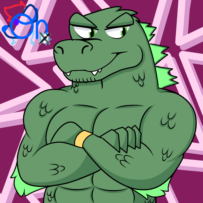 Revenge for JustJacob and <a href="/MaxiGoji/">MaxiGoji 🦖</a> on #artfight 
💙By Hienarts of #TEAMFOSSILS