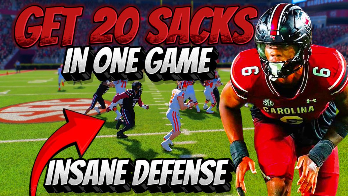 GetLiveMar's tweet image. Get 20 Sacks In One Game Using This Defense in College Football 26
youtu.be/01-omF31_TA?si…