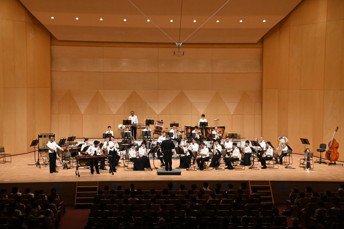 令和7年7月5日（土）に長崎ブリックホールにて佐世保音楽隊定例演奏