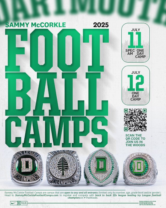 DeuceFui's tweet image. Thank you @coachirishodea for inviting me to the @DartmouthFTBL camp! Blessed for another opportunity to compete!