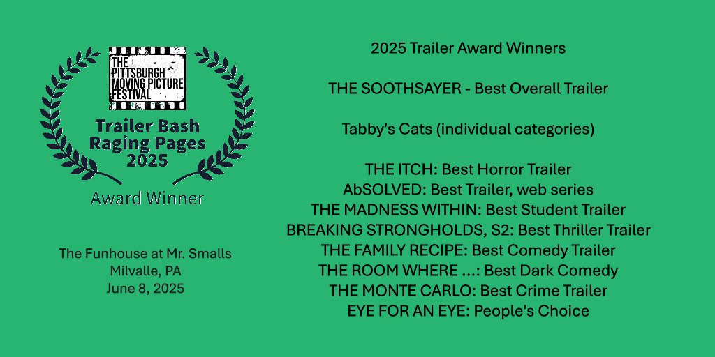 Trailer Award Winners for Trailer Bash 2025
