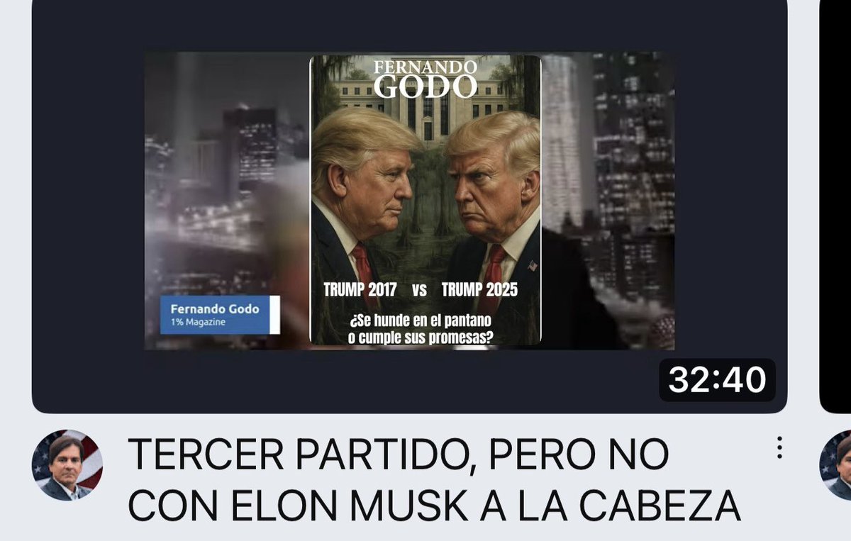 Programa de hoy 
Martes 8 de Junio 
Fernando Godo 1% 
youtube.com/live/Pn8Hvs7Vy…