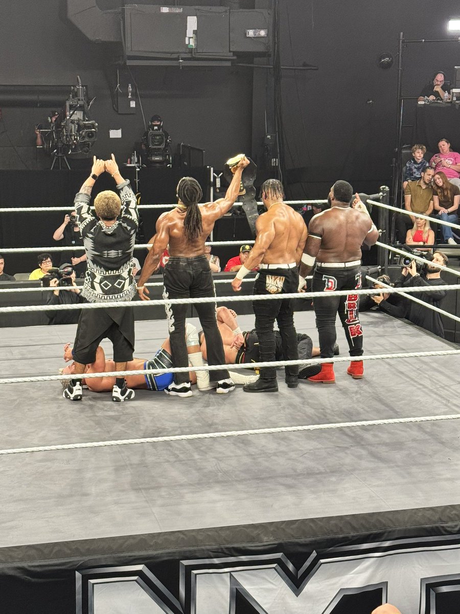 rich schellhase (@richschellhase) on Twitter photo #TheHighRyze and <a href="/_trickwilliams/">Trick Williams</a> <a href="/WesLee_WWE/">WES LEE</a> lay waste to <a href="/joehendry/">Joe Hendry</a> and <a href="/Santana_Proud/">Mike SANTANA🇵🇷</a> post match #WWENXT #thisisTNA <a href="/TyriekIgwe_WWE/">Tyriek Igwe</a> <a href="/_Tysonwwe_/">THE BRICK 🧱</a> #TheHighRyze and <a href="/_trickwilliams/">Trick Williams</a> <a href="/WesLee_WWE/">WES LEE</a> lay waste to <a href="/joehendry/">Joe Hendry</a> and <a href="/Santana_Proud/">Mike SANTANA🇵🇷</a> post match #WWENXT #thisisTNA <a href="/TyriekIgwe_WWE/">Tyriek Igwe</a> <a href="/_Tysonwwe_/">THE BRICK 🧱</a>