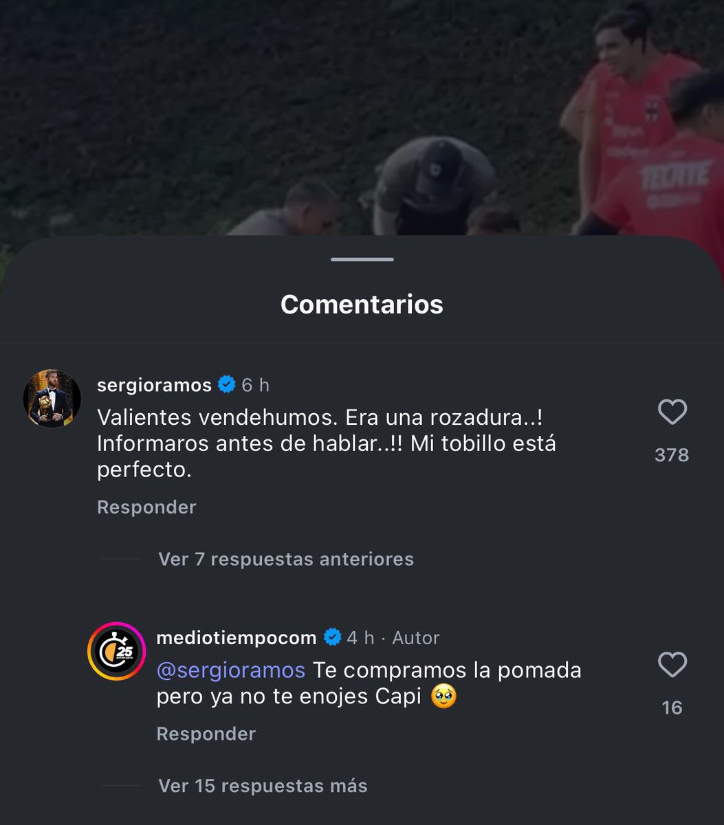 rooquismo's tweet photo. 🇪🇸 los llama #VendeHumo, y #Mediotiempo responde con regalarle la pomada !! 🔥🔥
#SergioRamos vs #MultimediosDeportes?
De qué lado estás ?
#TeamMultimedios 👍
#TeamSergioRamos RT https://t.co/SplV0M1GYw