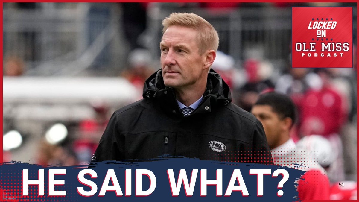 🚨 New episode tomorrow at 6 AM CT! 🚨

1️⃣ Joel Klatt's CFP predictions

2️⃣ November schedule breakdown

3️⃣ Austin Simmons' potential

4️⃣ Key matchups: SC, Florida, MSU

Join Steven Willis on Locked On Ole Miss for all things Rebels! 🏈