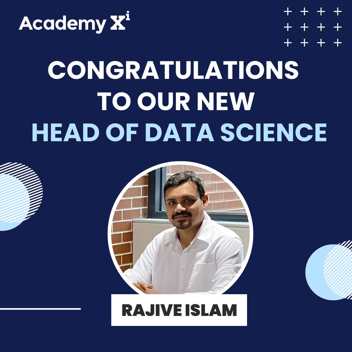 Excited to welcome Rajive Islam as our new Head of Data Science! 🎉
From facilitating our Data Analytics training at Xi to leading data teams at CBA, Qantas &amp; more, Rajive brings industry expertise &amp; a passion for teaching to the role. We’re lucky to have him on board! 👏