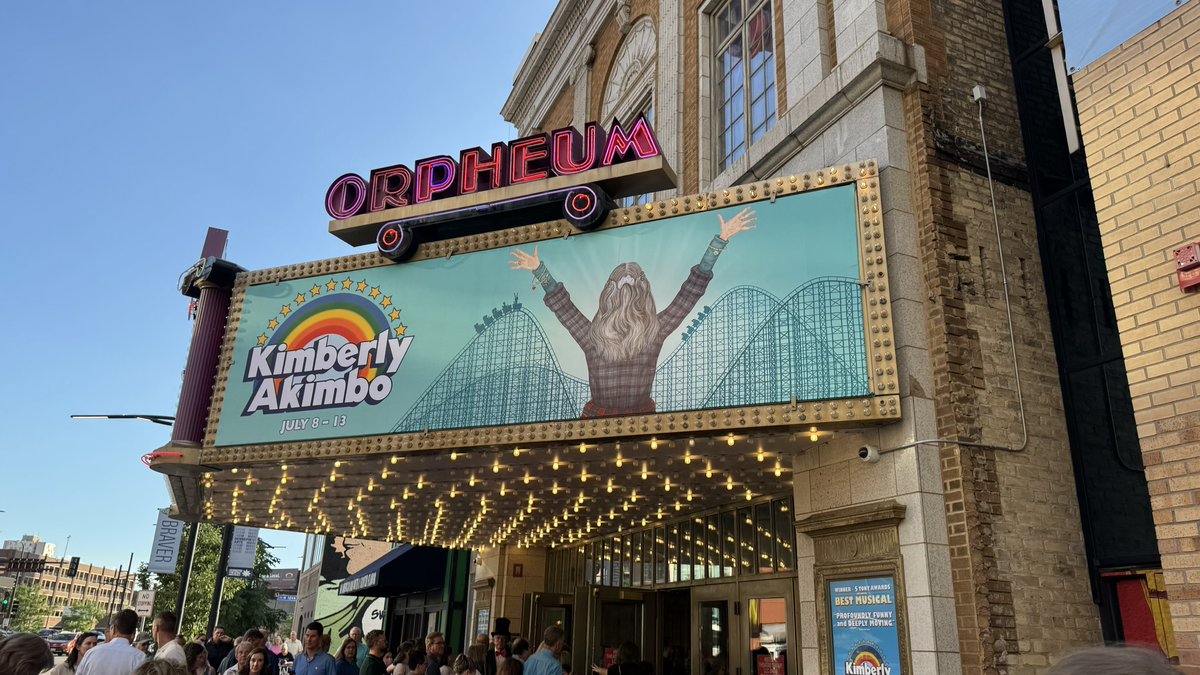 Hennepin Arts (@hennepintheatre) on Twitter photo π <a href="/AkimboMusical/">Kimberly Akimbo on Broadway</a> is finally here making its Minnesota premiere!!!! Winner! 5 TONY AWARDS including BEST MUSICAL.
π bit.ly/4llQc0R
π Orpheum Theatre
π
Now through July 13
ποΈ bit.ly/3XimpvX
#BraverBrighterBroadway #PresentedByHennepinArts #KimberlyAkimbo π <a href="/AkimboMusical/">Kimberly Akimbo on Broadway</a> is finally here making its Minnesota premiere!!!! Winner! 5 TONY AWARDS including BEST MUSICAL.
π bit.ly/4llQc0R
π Orpheum Theatre
π
Now through July 13
ποΈ bit.ly/3XimpvX
#BraverBrighterBroadway #PresentedByHennepinArts #KimberlyAkimbo