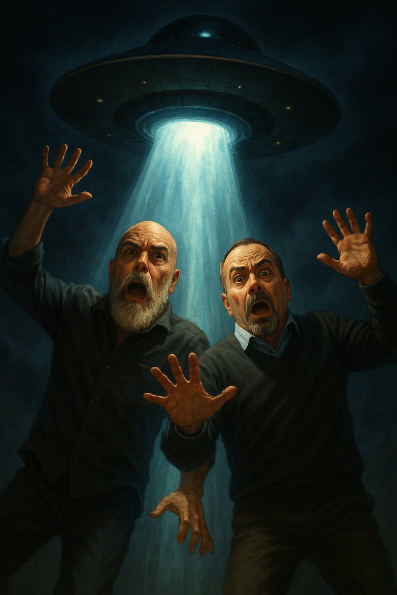 More Than Slightly Venomous Kirk (@jamusp) on Twitter photo #WhatILearnedToday
<a href="/realBradStaggs/">Brad Staggs - Hollow Moon Dweller</a>
<a href="/RealRonPhillips/">Ron Phillips 🇺🇸</a>
🤔 Did Bard and Producer Ron actually get abducted by aliens while in Roswell?!?! #WhatILearnedToday
<a href="/realBradStaggs/">Brad Staggs - Hollow Moon Dweller</a>
<a href="/RealRonPhillips/">Ron Phillips 🇺🇸</a>
🤔 Did Bard and Producer Ron actually get abducted by aliens while in Roswell?!?!