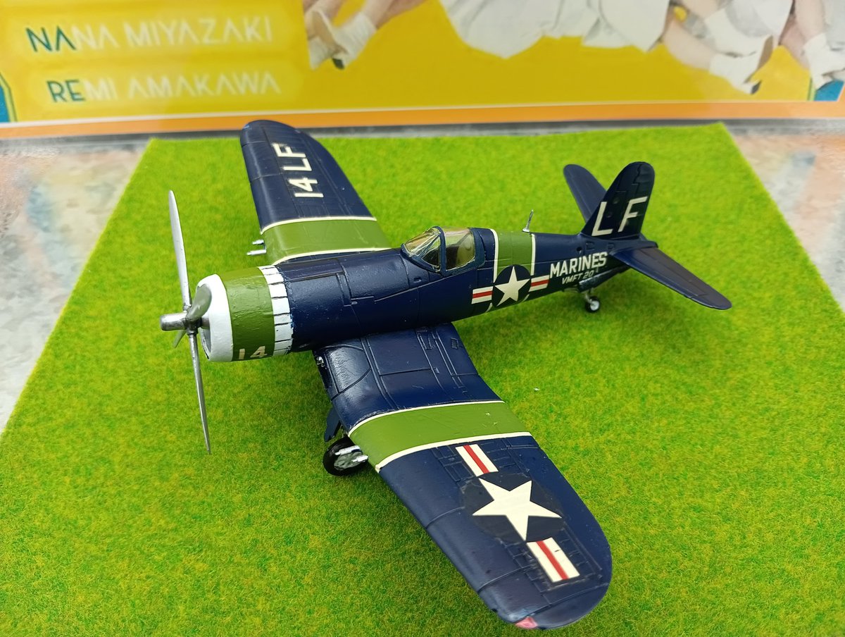 nabmxk8's tweet image. 1/72 #F4U -4 #コルセア 、ギブバース！