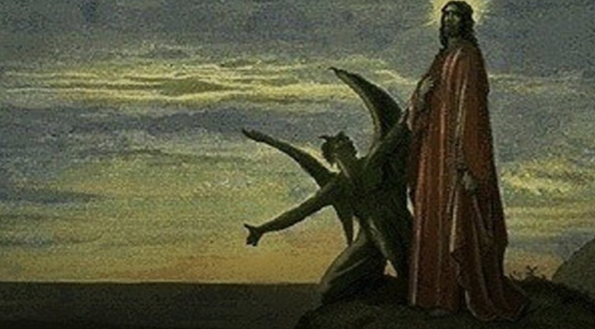 DonnieDarkened's tweet photo. Satan offered Jesus an easy way out in the wilderness…

The kingdom without the cross.
Glory without obedience.
Power without suffering.

But Jesus refused.

Because He came to do His Father’s will, which included picking up the cross and suffering first.

And that same offer is being made today,
to the church, to the “truthers,” to those chasing peace and safety without tribulation.

Be careful who you’re following.
Satan still promises the world…
to those who refuse to take up their cross.