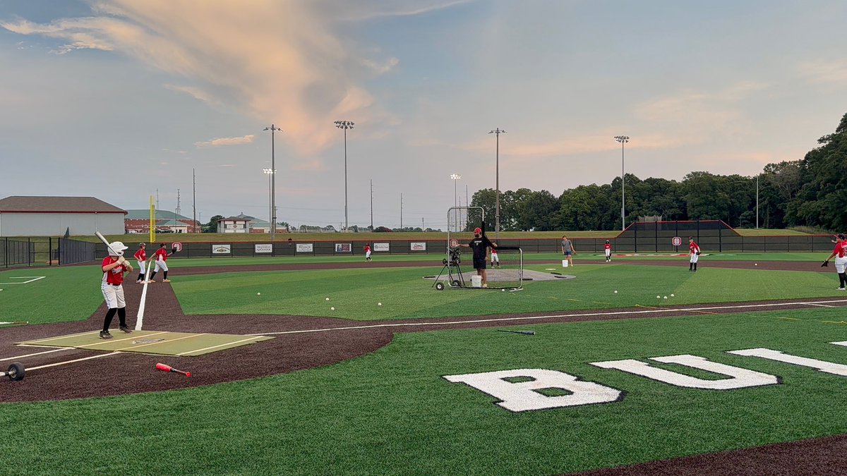 We enjoyed hosting the 11u Opelika All-Stars for a practice before they head to the DYB World Series next week! #FutureDawgs