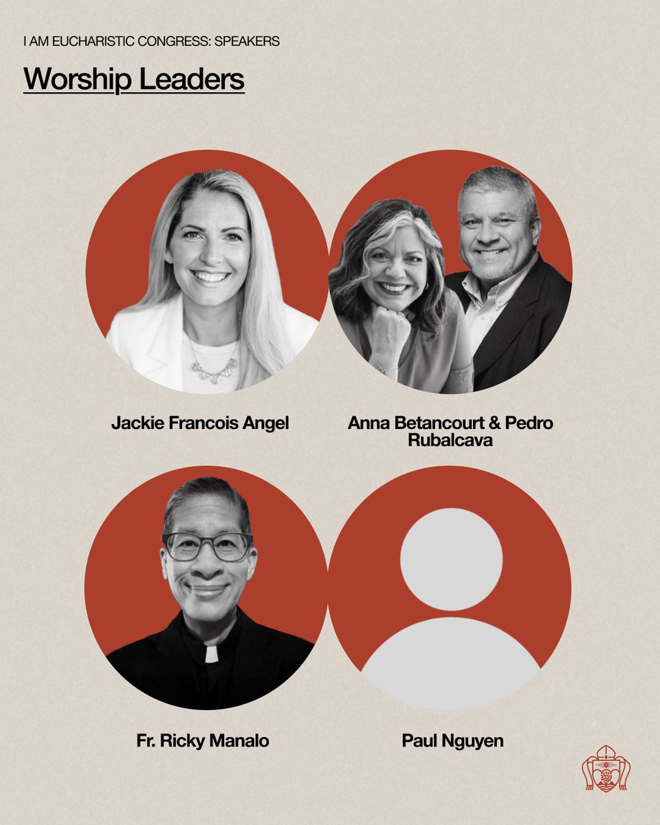 (Part 2) Meet the speakers for the 2025 "I AM" Eucharistic Congress!

I AM: A Beacon of Hope
A Eucharistic Congress on the Promises of Christ
📅 October 17–18, 2025
📍 Christ Cathedral Campus

Come experience a powerful encounter with Jesus through dynamic speaker sessions