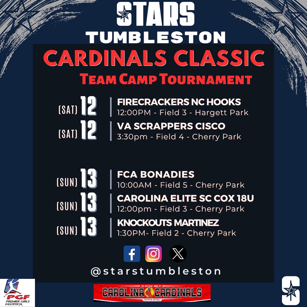 SC Stars Fastpitch Tumbleston (@starstumbleston) / Posts / X