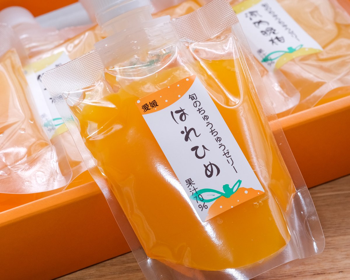 nishimuraikemen's tweet image. おはようございます!今日の高知市はやや晴れ🌥️
この前愛媛県産の柑橘を使うた「ちゅうちゅうゼリー」言う飲むゼリーをもろうたがです
うんとこだわって作っちゅうそうで、柑橘の自然な風味がしてこじゃんと美味しかったぜよ🤤
冷凍してシャーベット状で食べても👍
#企業公式が朝の挨拶を言い合う
