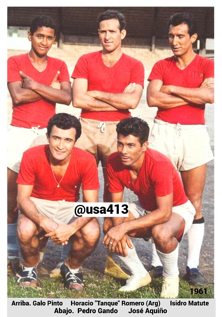Recordando el ayer, Galo Pinto, Horacio "Tanque" Romero (Arg) Isidro Matute, Pedro Gando, José Aquiño. 
CD Everest 1961