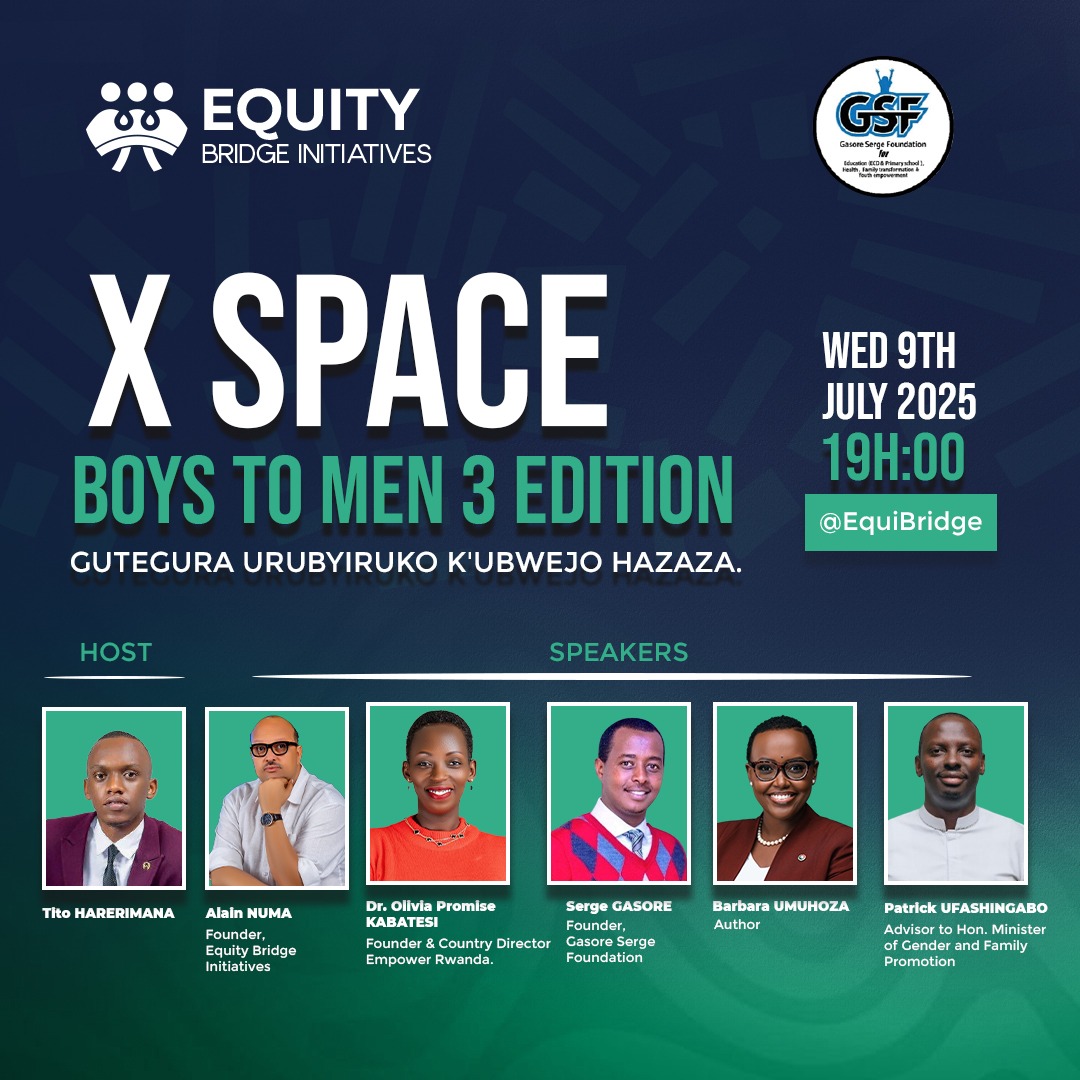 Turabararitse uyu mugoroba ngo tuganire ku buryo ki twategura urubyiruko k'ubwejo hazaza...<a href="/harerimana_tito/">Tito Hare</a> yiteguye kuyobora ikiganiro