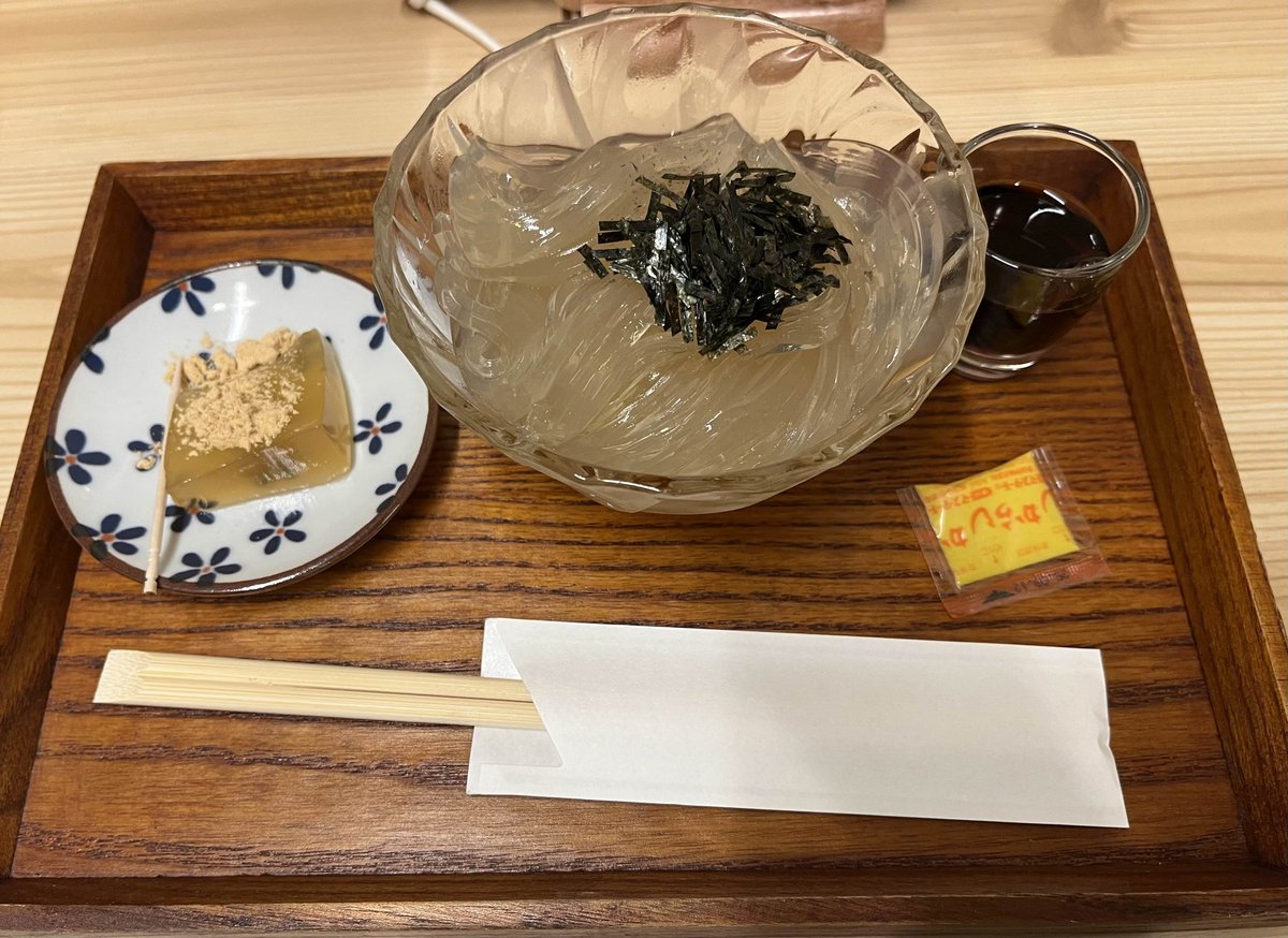 Narita_MD_VRC's tweet photo. #tokoroten #ところてん #food https://t.co/yUo8hZ7pqb