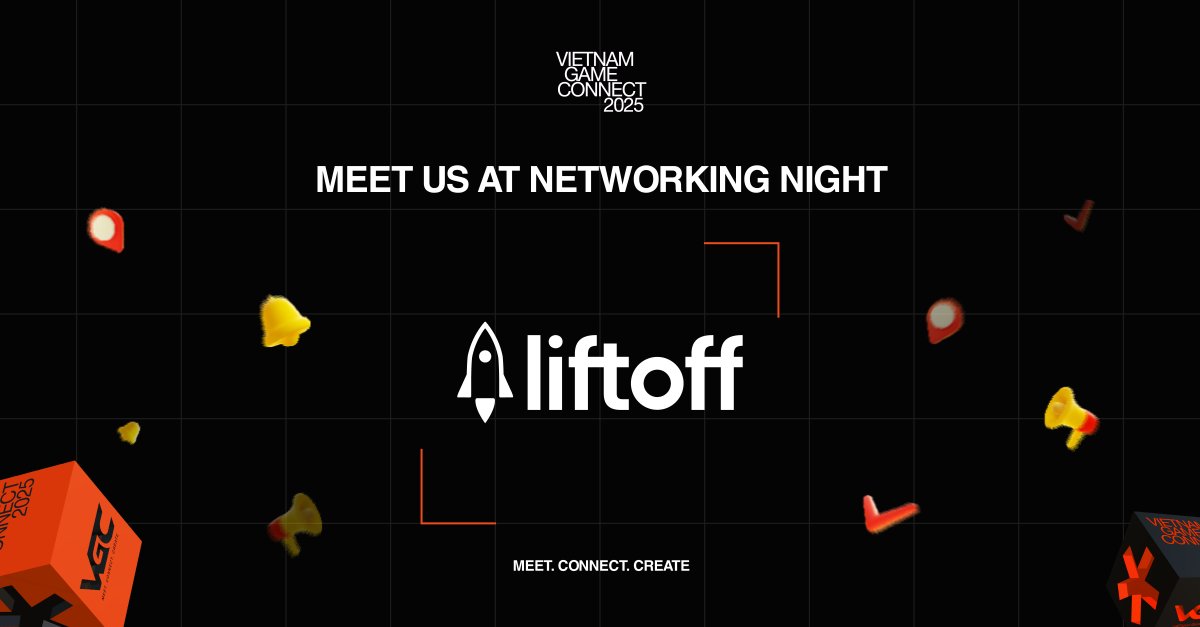 liftoffmobile's tweet image. Heading to #VietnamGameConnect2025?
Don’t miss the official After Party. It's your chance to connect with the teams driving Vietnam’s gaming ecosystem forward. 🎮🇻🇳
Proud to support as this year’s After Party sponsor.
🗓️ July 16, 18:00 | 📍 Hanoi
See you there!